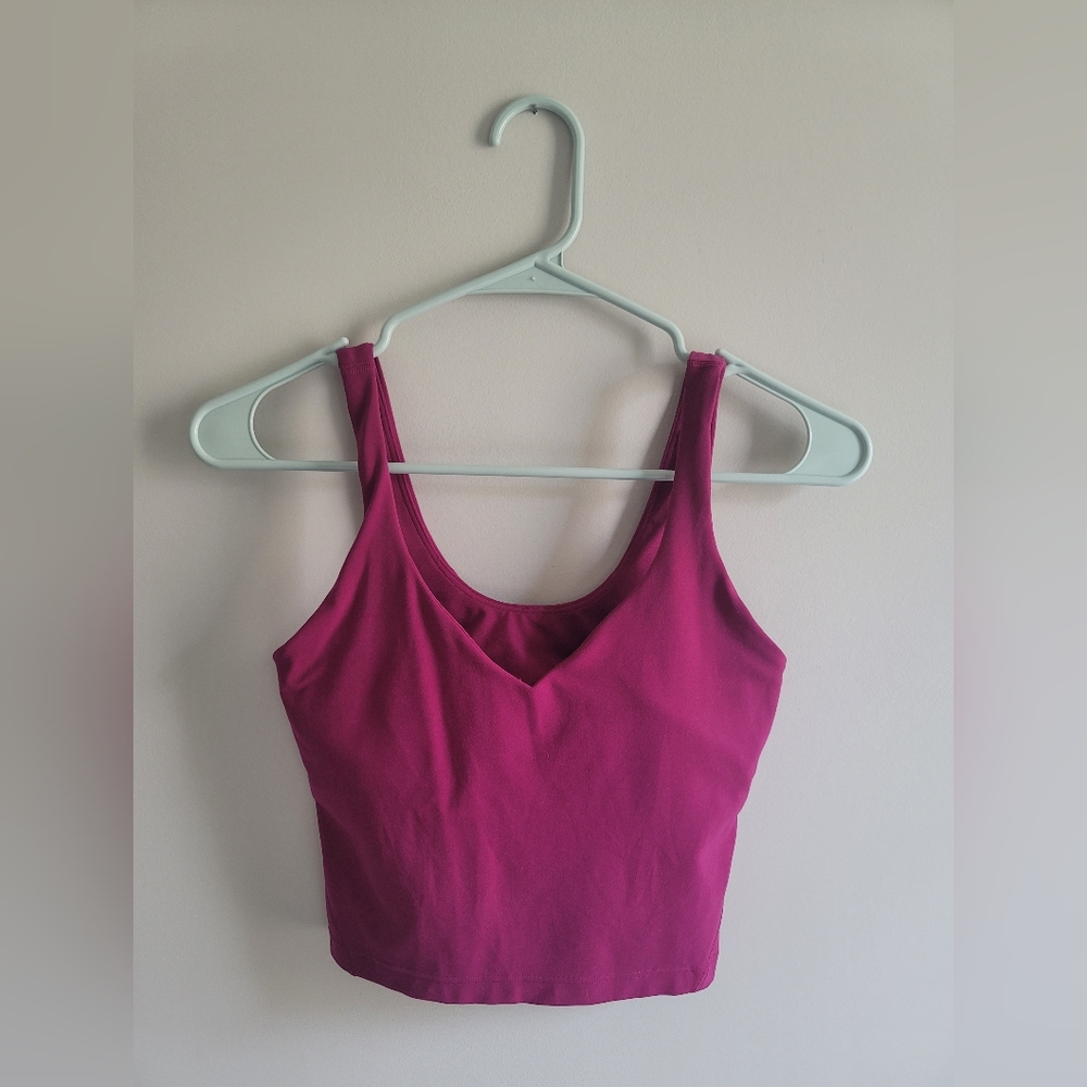 Lululemon Align Tank, Pink, Size 2